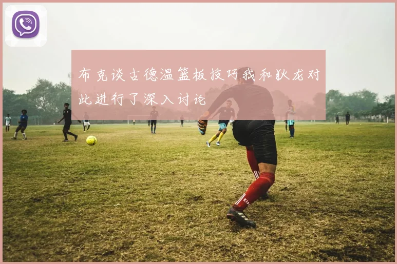 布克谈古德温篮板技巧我和狄龙对此进行了深入讨论